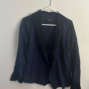pas de Calais navy cardigan